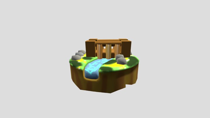 Hand Painted Assests 3D Model