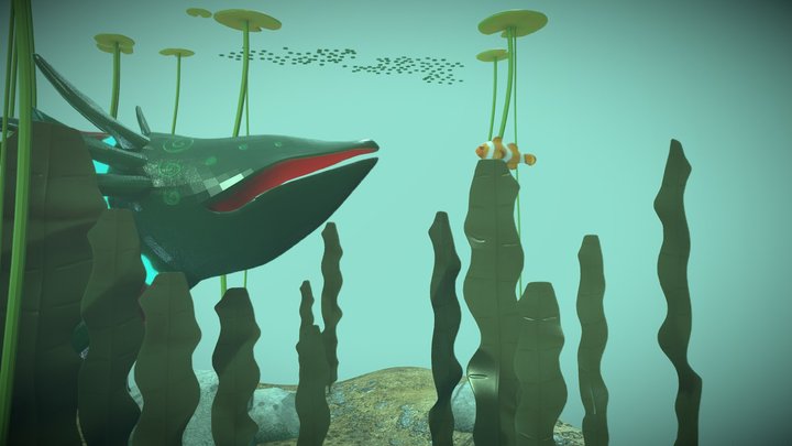Underwater Scene | Folder Exam - Spring 2020 3D Model