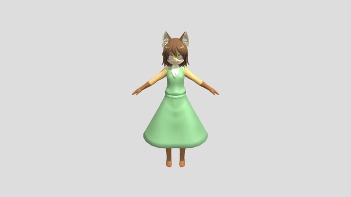 ♡fox girl♡ 3D Model