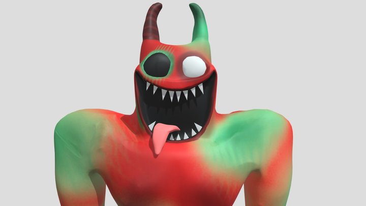 hellish hurted banban phase 2 3D Model