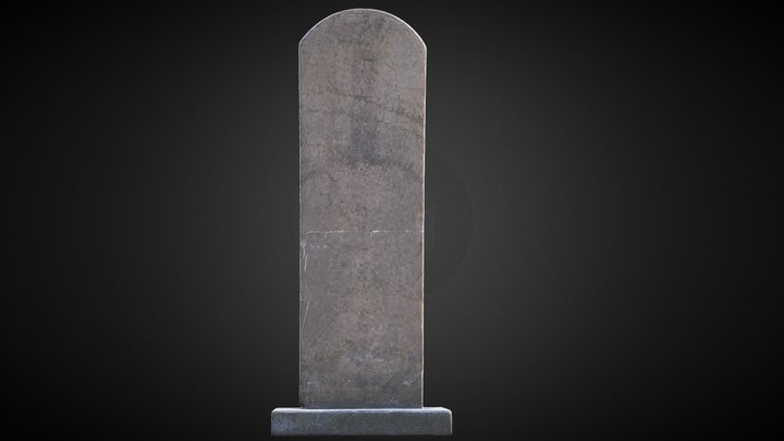 지산동비석 3D Model