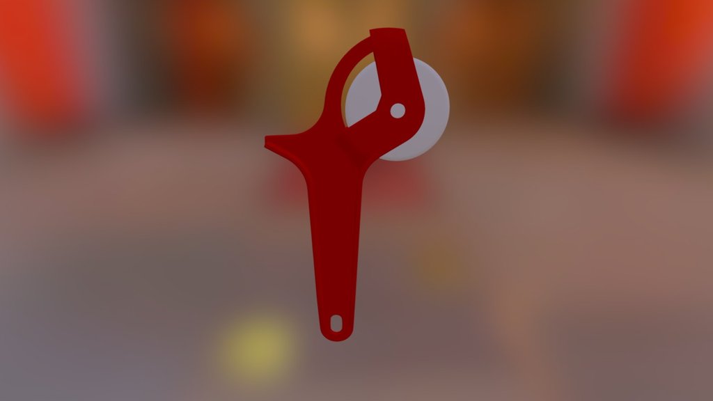 Assembly Pizza Cutter - 3D model by yugichess [99a6d46] - Sketchfab