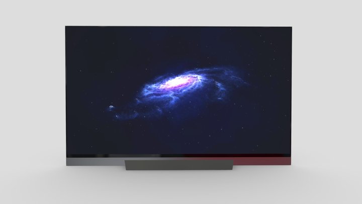 OLED65E8PUA 65-Inch 4K Ultra HD Smart OLED TV 3D Model