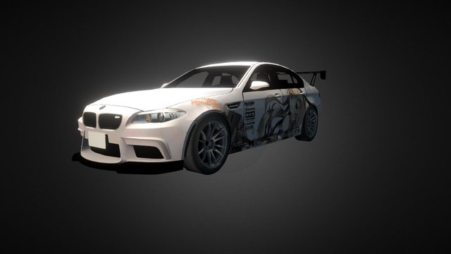 BMW M5 F10 - Drift Spirits 3D Model