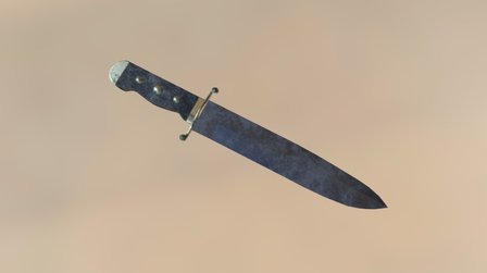 KnifeWorn 3D Model