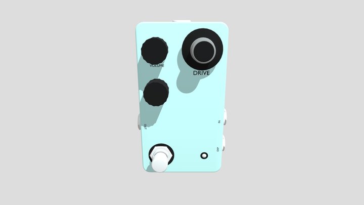 Pedal Effect Boutique 3D Model