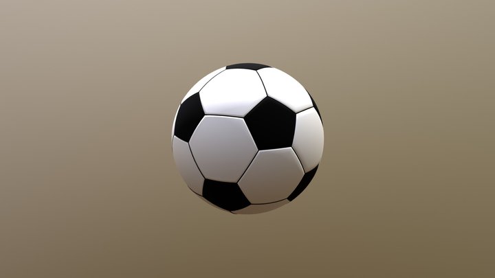 Football 3D Model