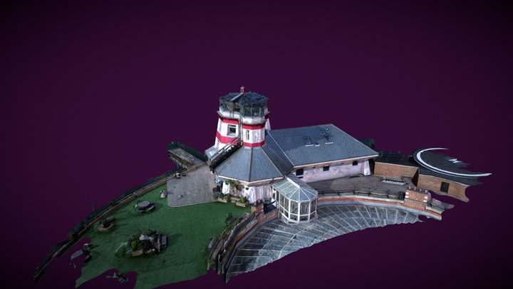 105lhouseside Simplified 3d Mesh 3D Model