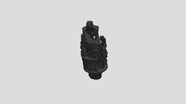 HeadDressNoBaseColorFinal_obj 3D Model