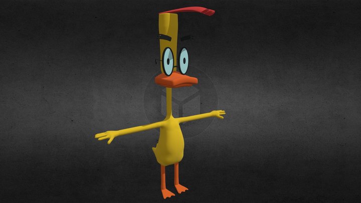 Duckman 3D Model