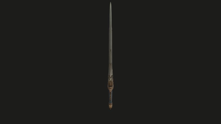 Rustborn Sword 3D Model