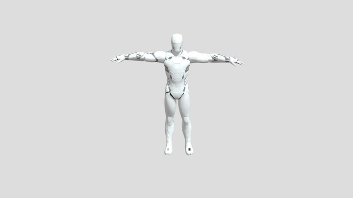 Iron Man Mark 46 3D Model