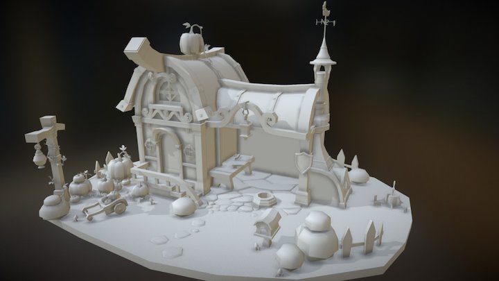 Background 3D Model