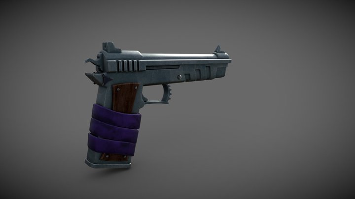 Pistol 3D Model