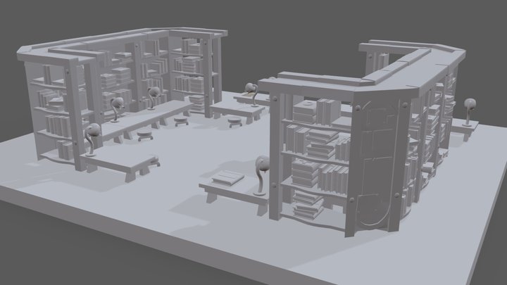 Lina Chiguasuque :: Segundo Corte 3D Model