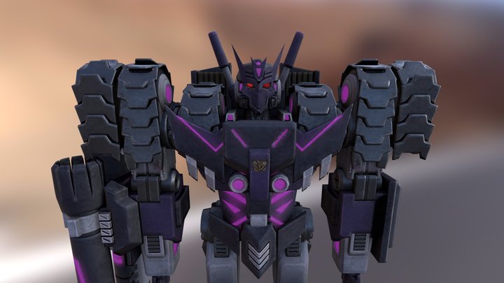 Tarn of the Decepticon Justice Division 3D Model