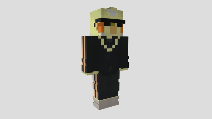 TheobaldTheBird 3D Model – Minecraft Character