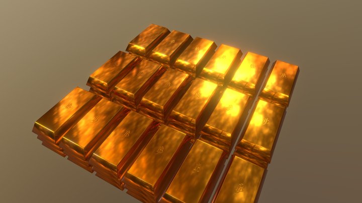 Gold 3D Model