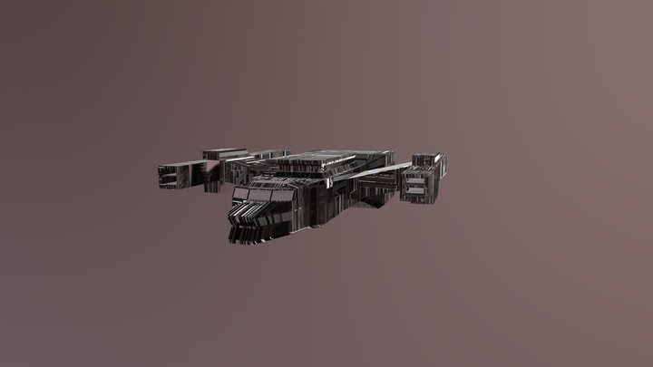 Alien ship design New 3D Model