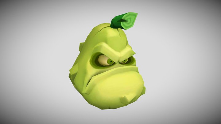 Plants Vs. Zombies 3 (Pre- Alpha) - Squash 3D Model