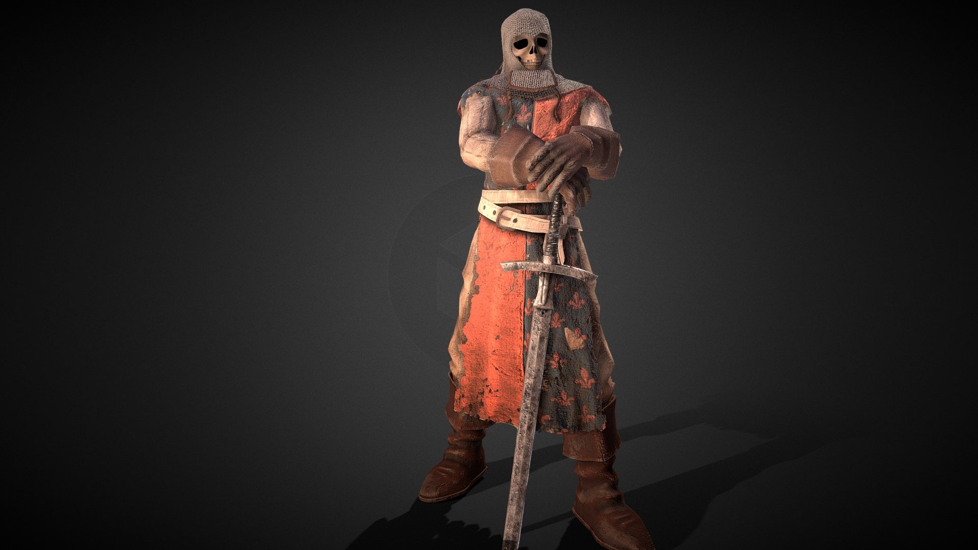 Skeleton Knight - 3D model by tapaden [99b5603] - Sketchfab