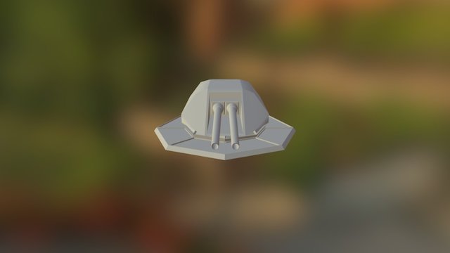 Cannon Lv-2 3D Model