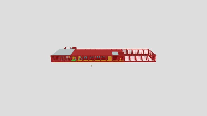 Spinnwerk 3D Model
