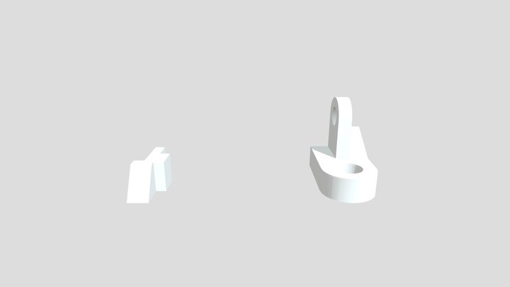 UVA - Desenho de Máquinas - 2021-2 - Peça 01 3D Model