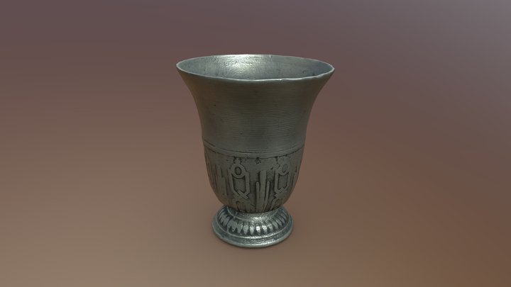 Pewter Cup 3D Model