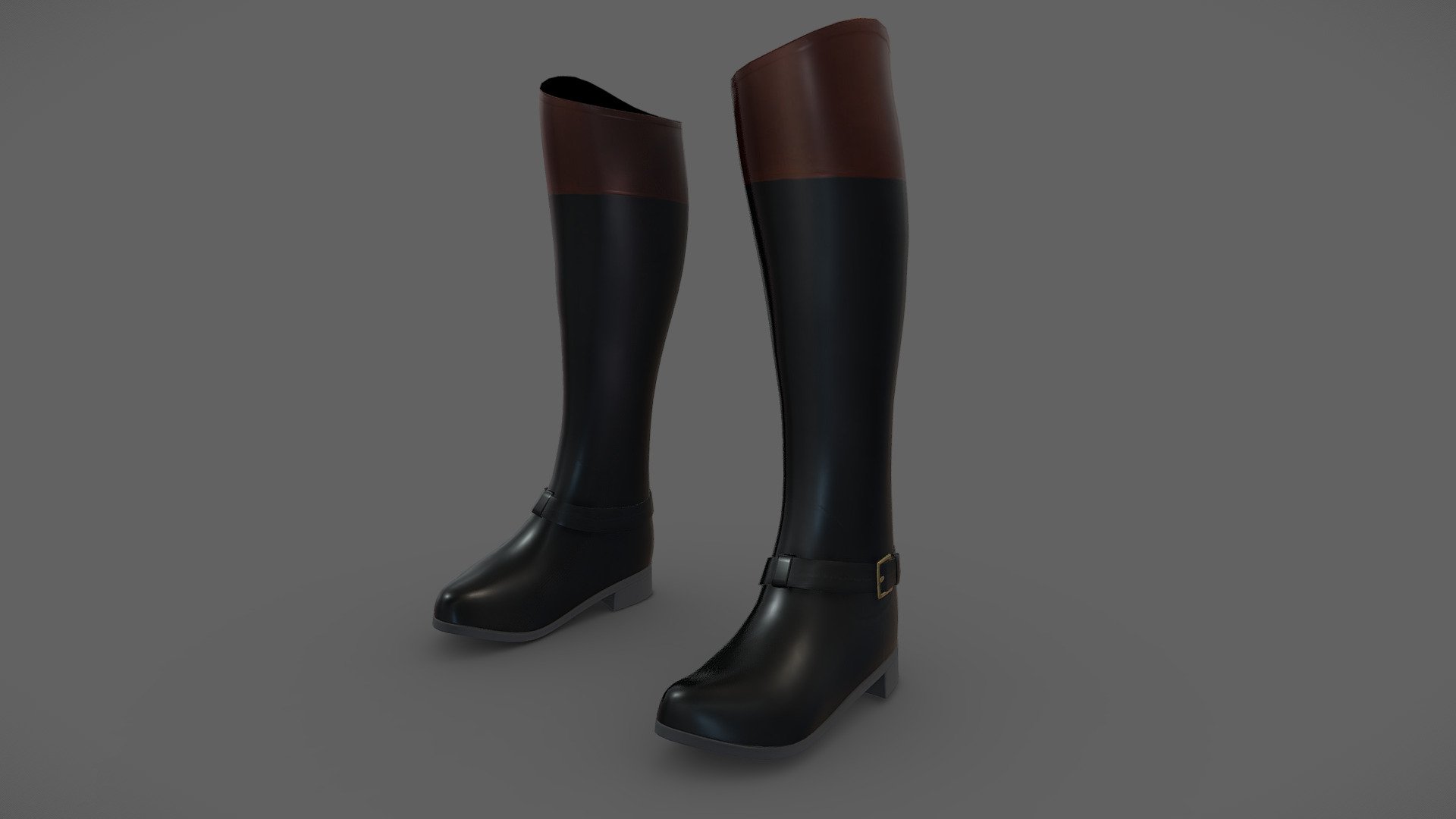 Female Horse Riding Boots - Buy Royalty Free 3D model by 3dia [99b67a2 ...