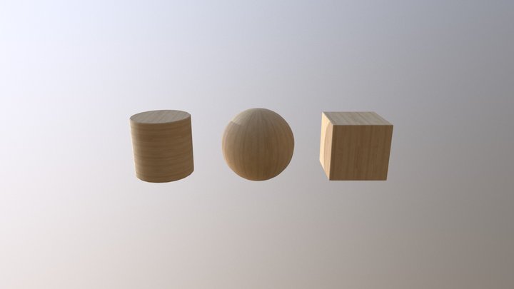 WoodVeneer 3D Model
