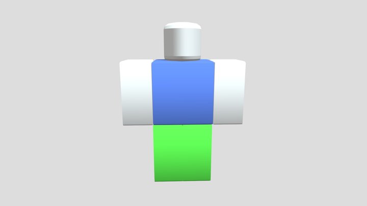 Rigged Noob Roblox 3D Model