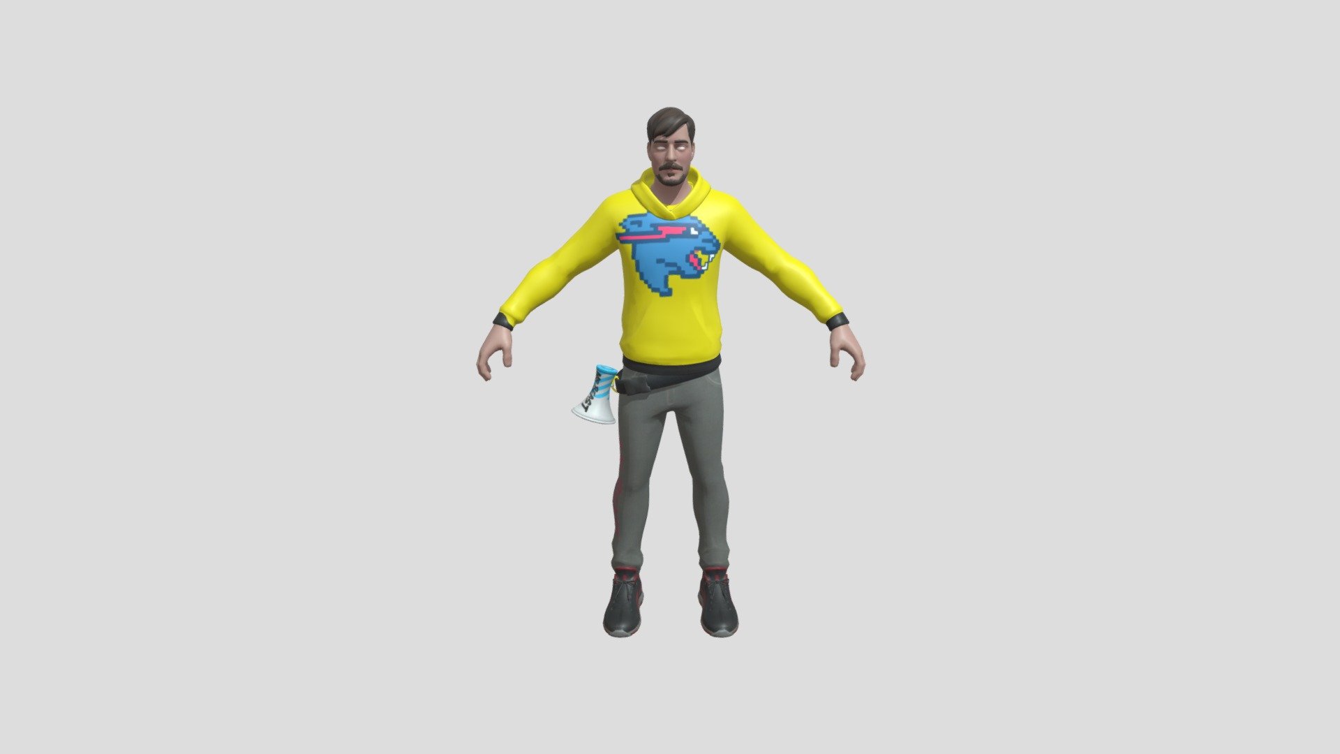 Mr Beast meme - Download Free 3D model by MumsHunter (@MumsHunter