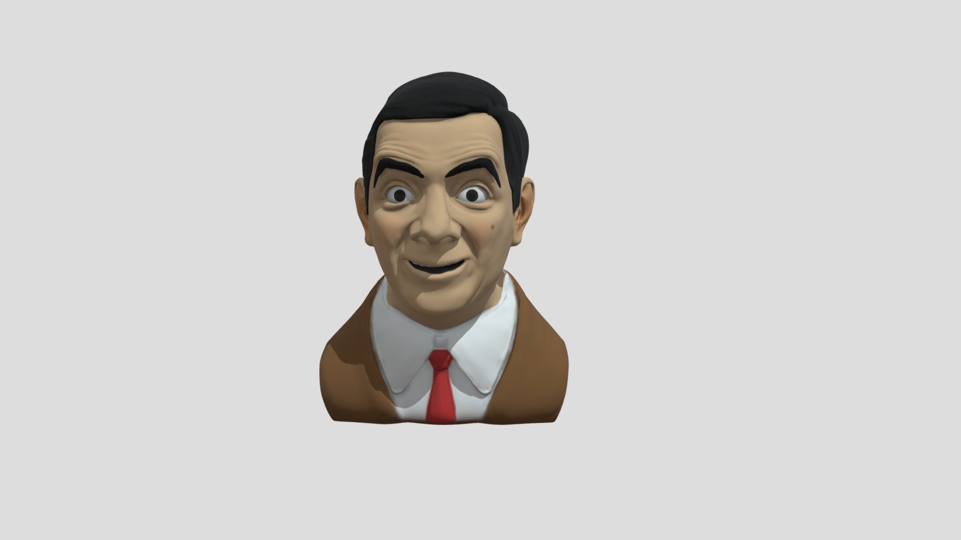 Mr Bean 3D model by mukul [99ba488] Sketchfab