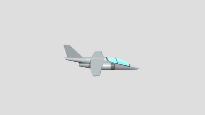 IA-63 Pampa Argentine Light Fighter Jet 3D Model