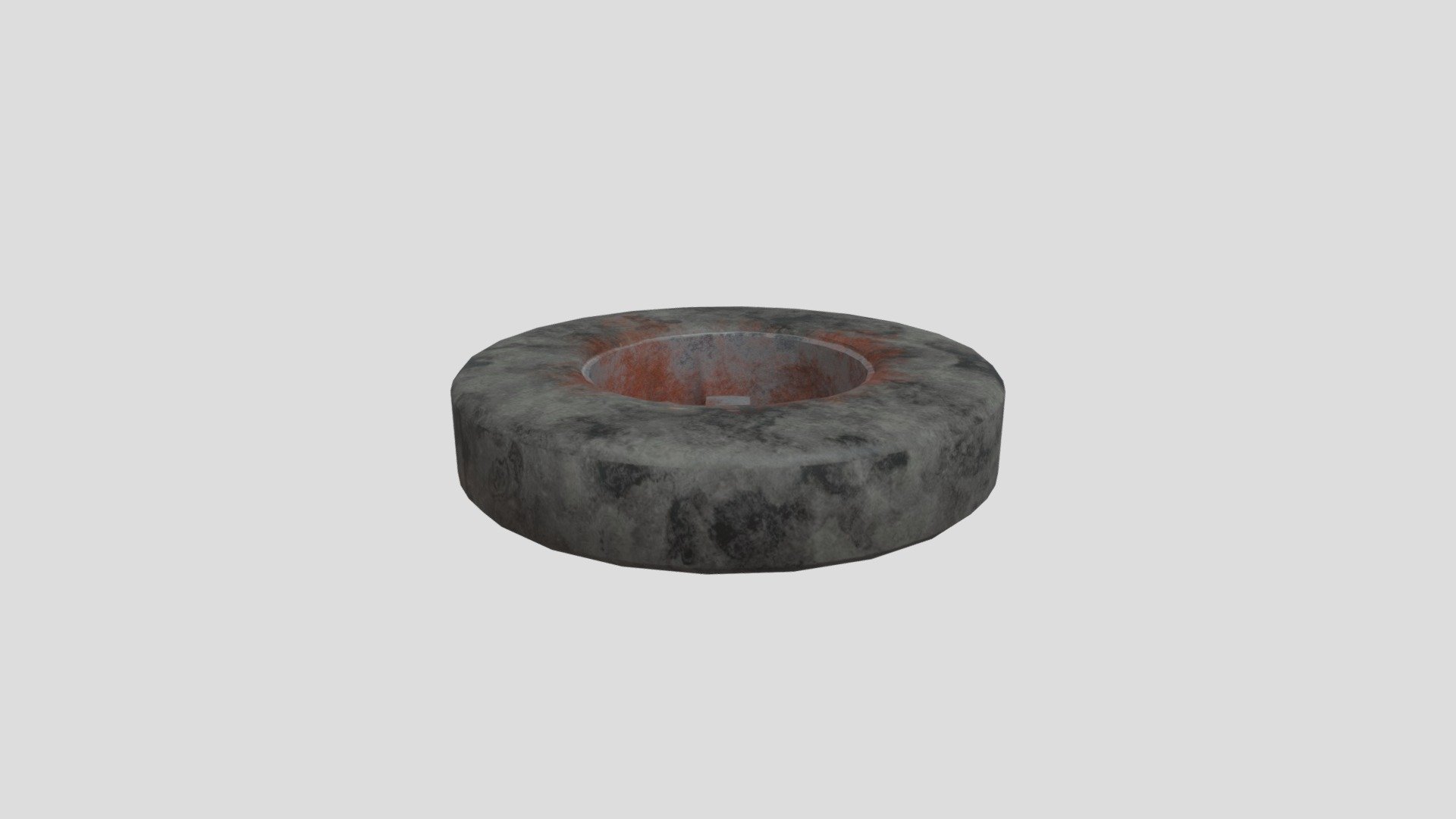 Old truck wheel