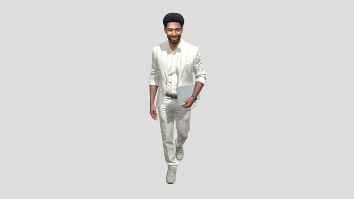 Linen-Suited Professional – Modelo 3D gratuito STL