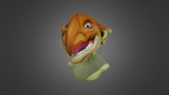 TrollBird 3D Model