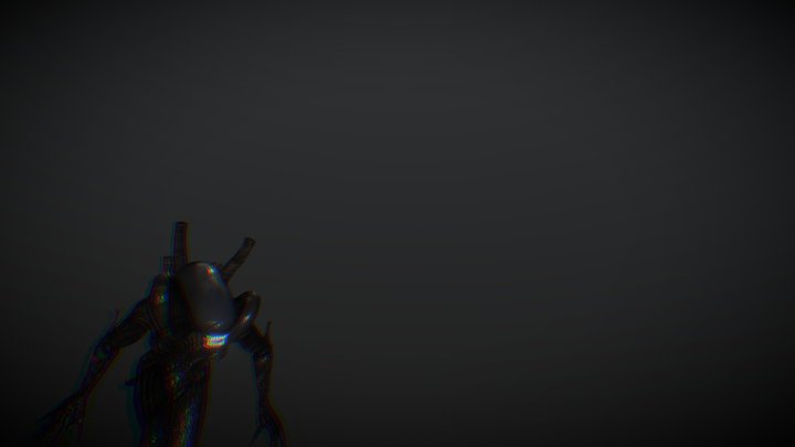 Alien Isolation: Xenomorph Rig – Kostenloses 3D-Modell STL