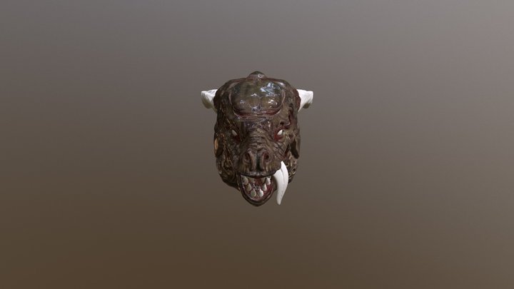 Dragon Head 3D Model