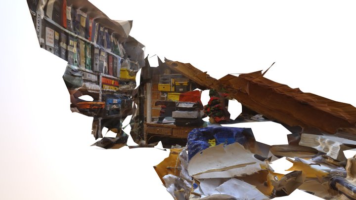 Ruinas de archivo 3D Model