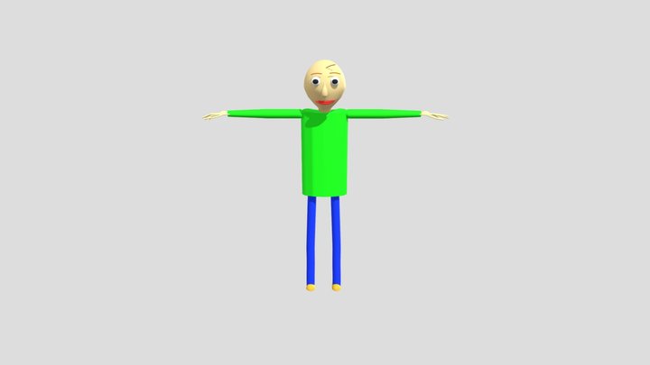Haderp Baldi 3D Model