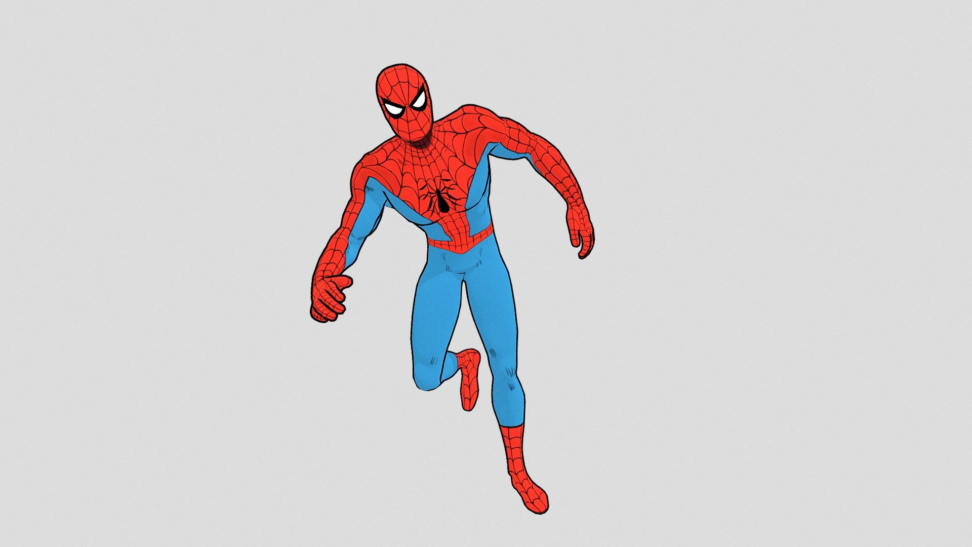 Spider-Man Comic (Classic Romita Sr.) - 3D model by Md. Rezauddin Nur  (@reza825) [99bf5f0]