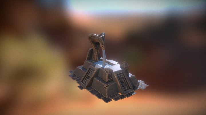The Temple 3D Model