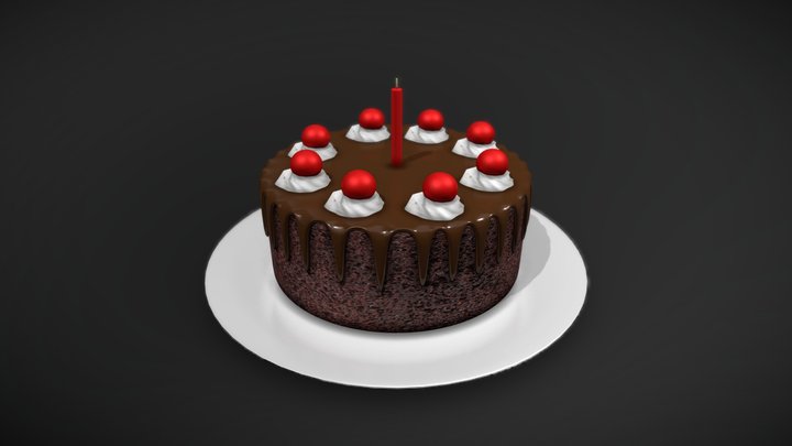 Cake – Free 3D Model STL