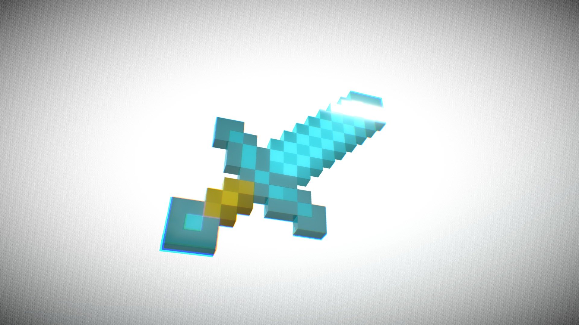 Minecraft Diamond Sword - Download Free 3D model by Urdons [99c0c34 ...