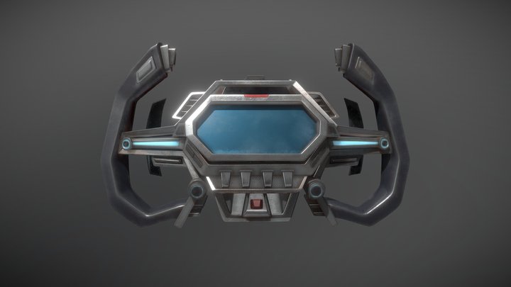 racing steering wheel concept 3D Model
