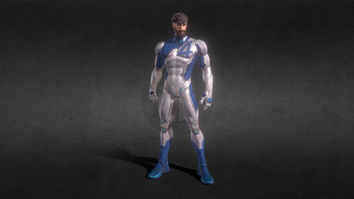 Mr Fantastic  - MARVEL RIVALS 3D Model