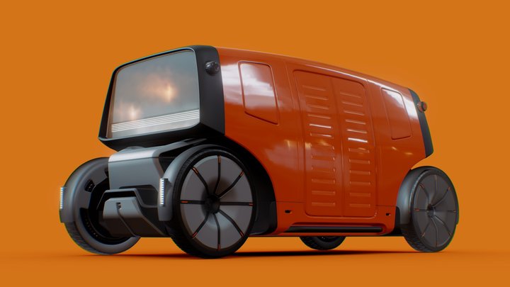 Robotruck_R01 3D Model