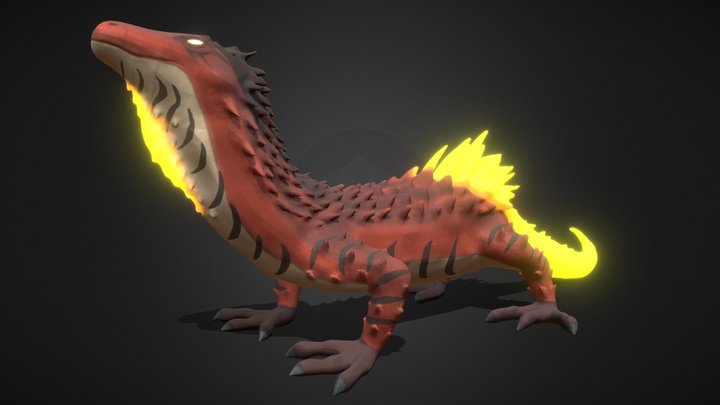 Scp-682 3D models - Sketchfab